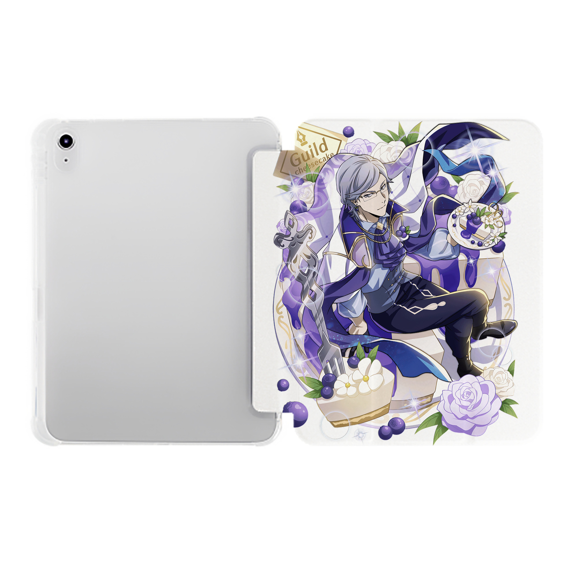 （画像用） 文豪ストレイドッグス Bungo Stray Dogs IPad ケース ペン収納付き 三つ折りスタンド PUレザー×シリコン 対応機種9.5/10.5/10.9インチ